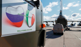 Последний самолет с российскими военными вылетел из Италии