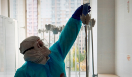 В Петербурге за сутки выявили рекордные 2,3 тыс. случаев COVID-1